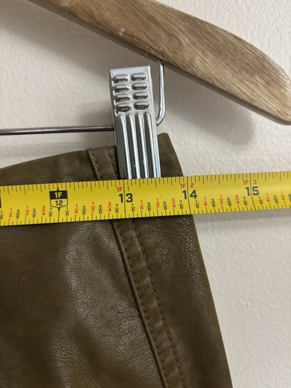 Free People Modern Femme Vegan Faux Suede Mini Skirt Cedar Brown Sz 4 - Picture 6 of 10